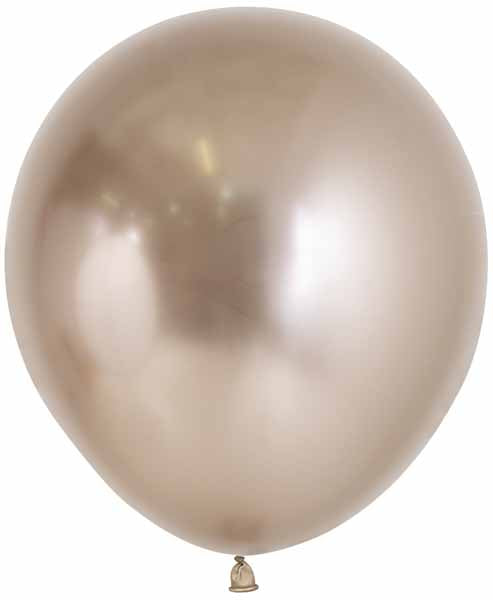 Sempertex Reflex Champagne 18" Latex Balloons, 25 Pack