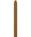 Sempertex 160 Coffee Brown Twisting Balloons, 50 Count
