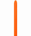 Sempertex Orange 160 Latex Twisting Balloons, 50 Count