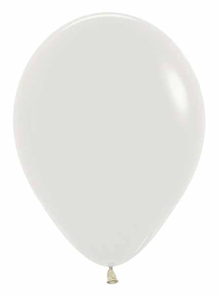 Sempertex 5-Inch Pastel Dusk Cream Latex Balloons, 50 Count