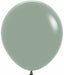 Sempertex Dusk Laurel Green 18-Inch Latex Balloons, 25 Count