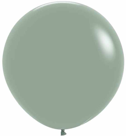 Sempertex Dusk Laurel Green 24-Inch Latex Balloons, 10 Pack
