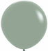 Sempertex Dusk Laurel Green 24-Inch Latex Balloons, 10 Pack