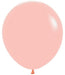 Sempertex 18-Inch Pastel Matte Melon Latex Balloons, 25 Count