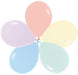 Sempertex 11" Pastel Matte Watermelon Latex Balloons, 50 Count