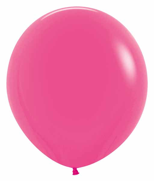 Sempertex Neon Fuchsia 18-Inch Latex Balloons, 25 Count