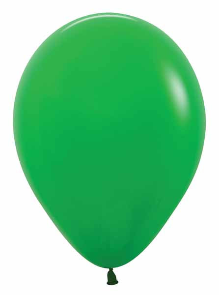 Sempertex 5" Shamrock Green Latex Balloons, 50 Count