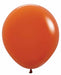 Sempertex Sunset Orange 18-Inch Latex Balloons, 25 Count