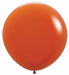 Sempertex Sunset Orange 24-Inch Latex Balloons, 10 Count