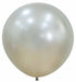 Sempertex Silk Cream Pearl 24-Inch Latex Balloons, 10-Pack