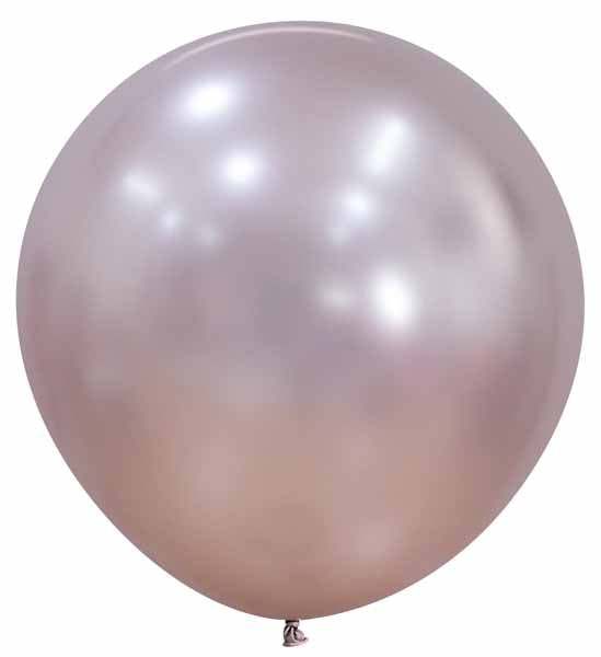 Sempertex Silk Pink Blossom 24" Latex Balloons, 10 Pack