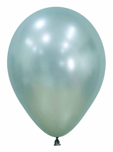 Sempertex Silk Cool Mint 11" Latex Balloons, 50 Pack