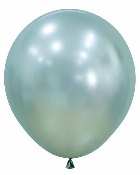 Sempertex Silk Cool Mint 18-Inch Latex Balloons, 25 Pack