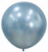 Sempertex Silk Arctic Blue 24-Inch Latex Balloons, 10 Count