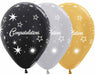 Sempertex Congratulations 11" Latex Balloons, 50 Count