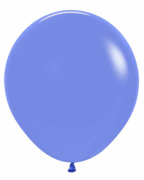 Sempertex Periwinkle Blue 18-Inch Latex Balloons, 25 Pack