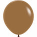 Sempertex Mocha Brown 18 Inch Latex Balloons, 25 Pack
