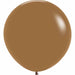 Sempertex Mocha Brown 24-Inch Latex Balloons, 10 Count