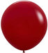 Sempertex Imperial Red 36-Inch Latex Balloons, 2-Pack