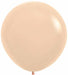 Sempertex 36-Inch Pastel Matte Nude Latex Balloons, 2 Pack