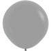 Sempertex Urban Grey 24-Inch Latex Balloons, 10-Pack