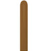 Sempertex Coffee Brown 360 Latex Twisting Balloons, 50 Count