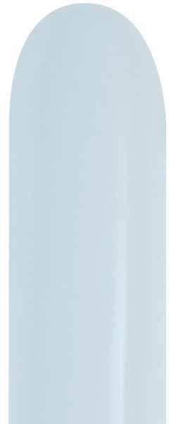 Sempertex White 360 Latex Twisting Balloons, 50 Pack
