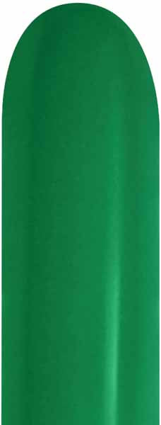 Sempertex 360 Forest Green Latex Modelling Balloons, 50 Pack