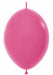 Sempertex Fuchsia 12-Inch Link-O-Loons Latex Balloons, 25 Count