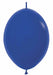 Sempertex Royal Blue 12" Link-O-Loon Latex Balloons, 25 Pack