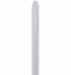 Sempertex 160 Satin Silver Latex Twisting Balloons, 50 Count