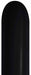 Sempertex 360 Black Latex Twisting Balloons, 50 Count