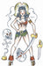 Tinsley Transfers Pirate Pin-Up Temporary Tattoo
