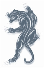 Tinsley Transfers Prison Panther Temporary Tattoo