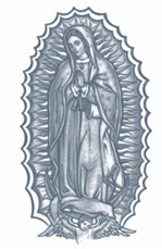 Tinsley Transfers Our Lady Prison Temporary Tattoo