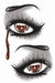 Tinsley Transfers Evil Eye Goth Temporary Tattoo