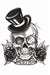 Tinsley Transfers Vampyros Goth Temporary Tattoo