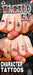 Tinsley Transfers Character Tattoo FX Knuckle Symbols