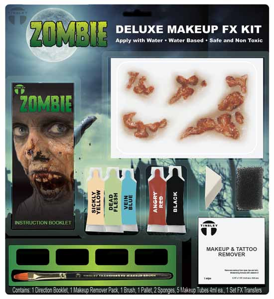 Tinsley Transfers Deluxe Zombie Makeup Kit