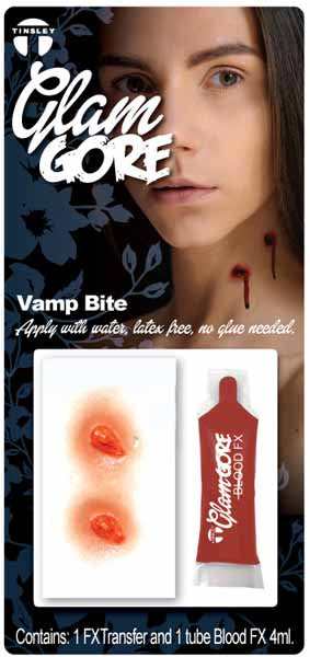 Tinsley Transfers Glam Gore Vamp Bite 3D Transfer Kit