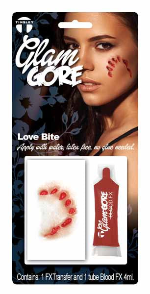 Tinsley Transfers GlamGore Love Bite 3D FX Transfer Kit