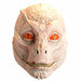White Lizard Man Latex Mask