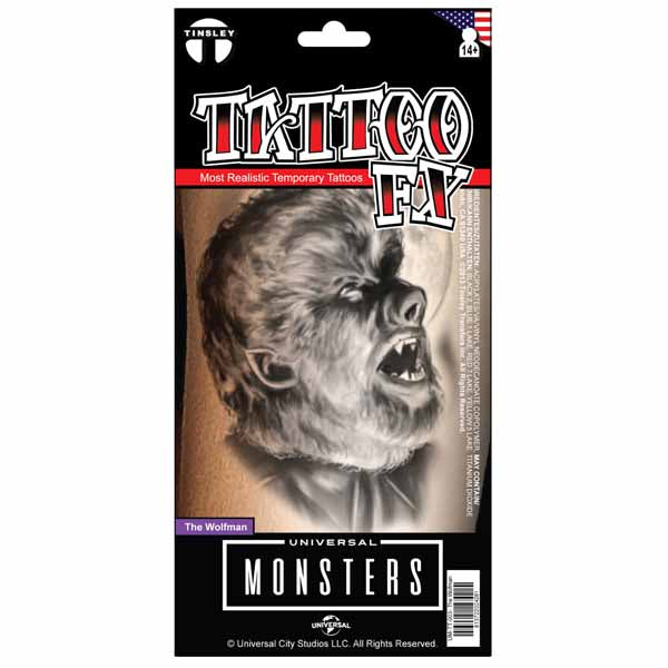 Tinsley Transfers Tattoo FX The Wolfman