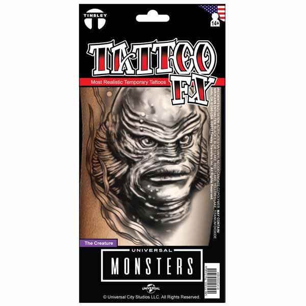 Tinsley Transfers The Creature Tattoo FX