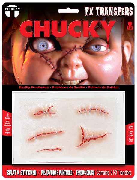 Tinsley Transfers Chucky Slashed Large FX Transfer