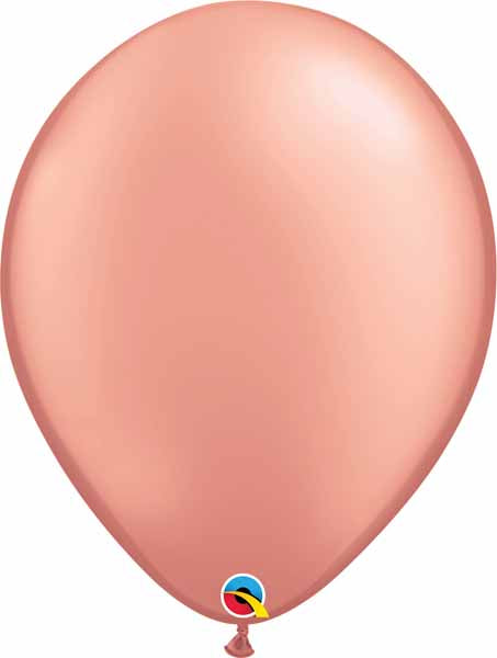 Qualatex 16-Inch Rose Gold Latex Balloons, 50 Count