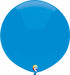 17-Inch Neon Blue Outdoor Display Balloons, 72 Count