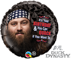 Duck Dynasty Birthday Quack 18-Inch Foil Balloon