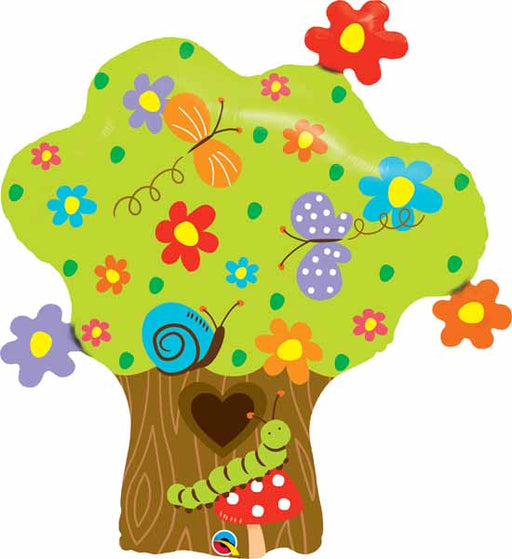 Enchanted Tree in Bloom 37" Shaped Foil Balloon