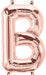 16-Inch Rose Gold Letter B Balloon